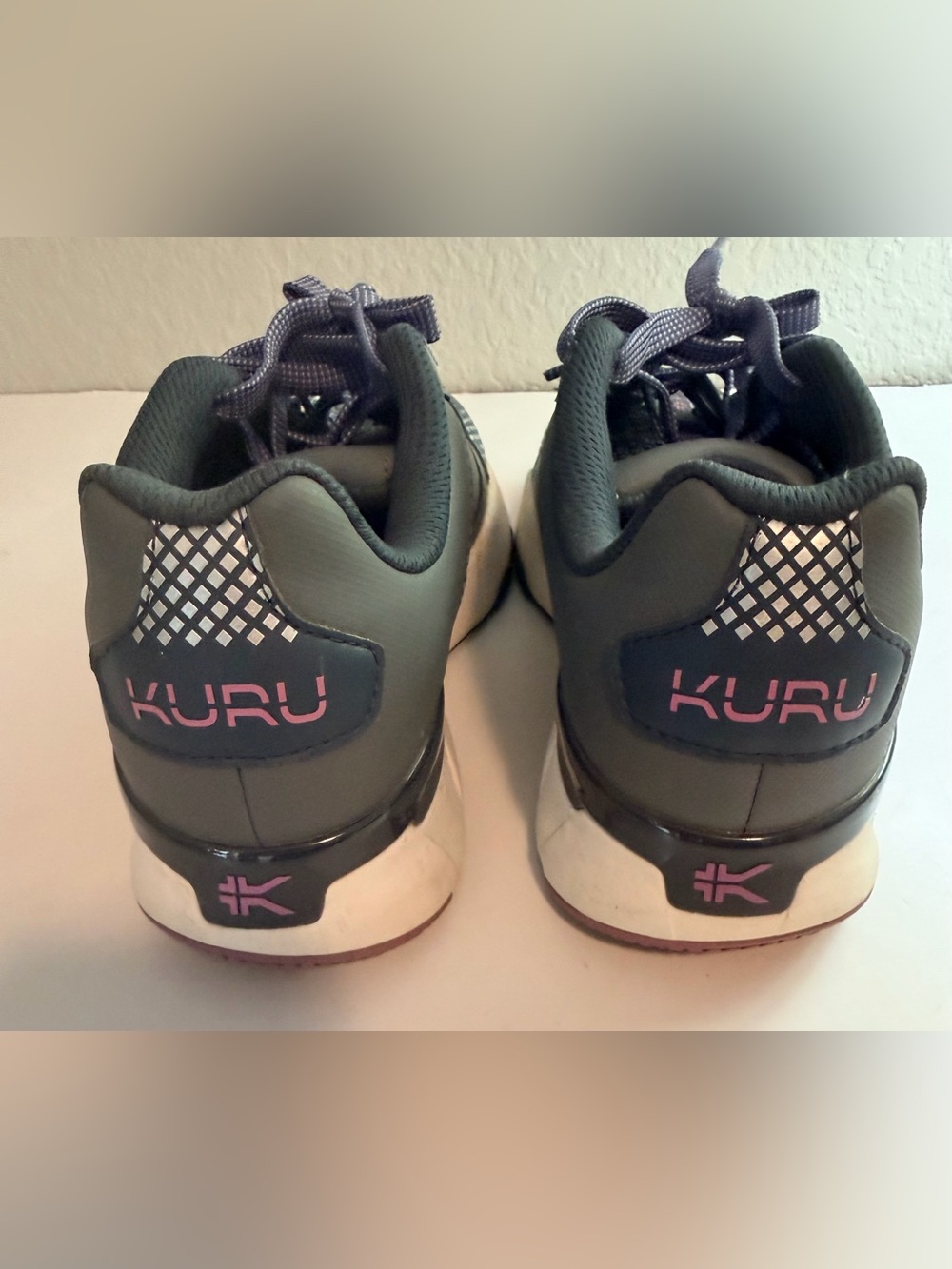KURU Quantum 2.0 Women's Walking Fitness Sneakers - Size 6 M - Pewter Night Sky - Picture 6 of 12